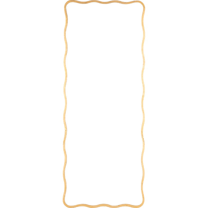 Candice Dressing Room Mirror by Regina Andrew in gold and gold leaf. Made from mdf in a modern style.