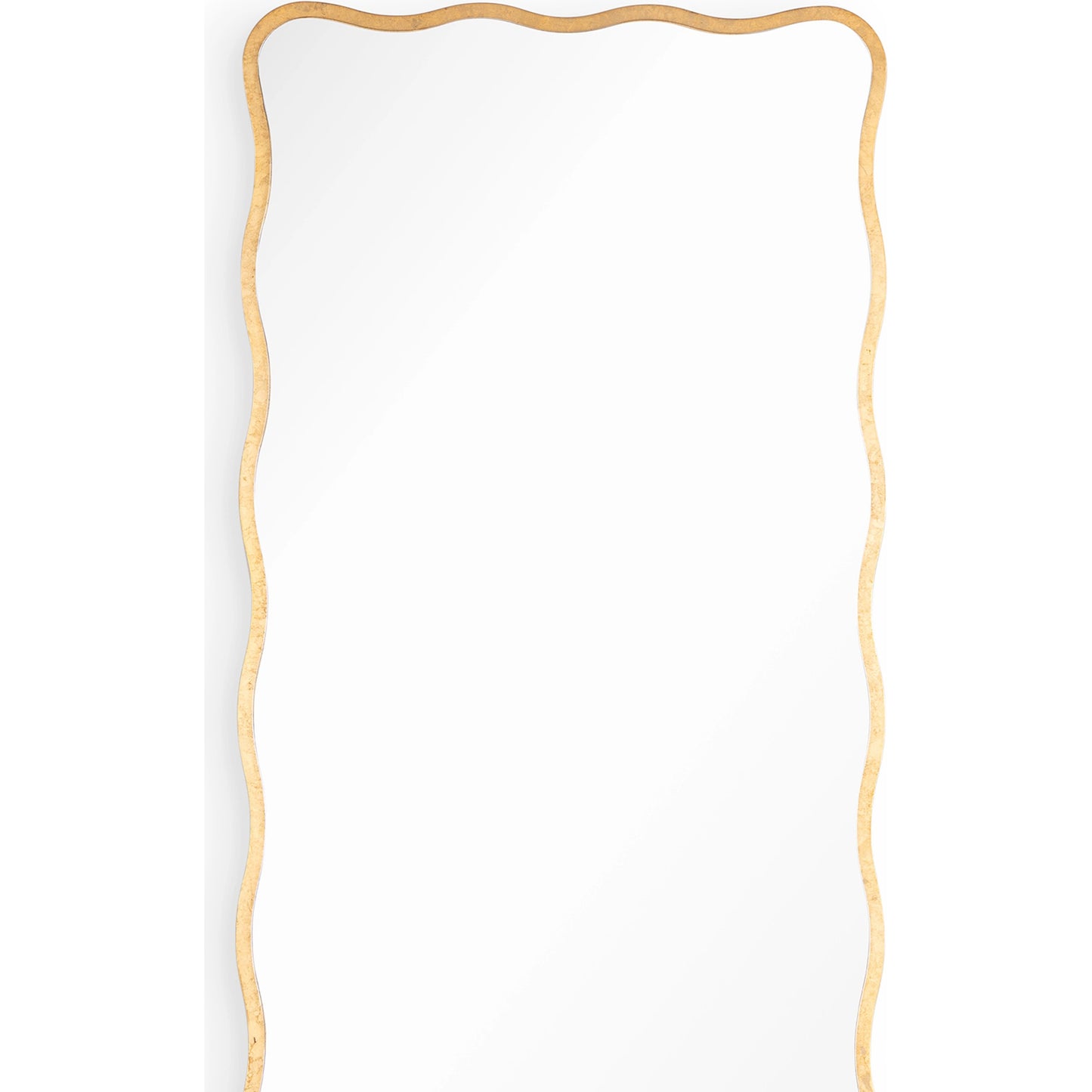 002 SI-2134552 | Closeup | Candice Dressing Room Mirror by Regina Andrew in gold and gold leaf. Made from mdf in a modern style.