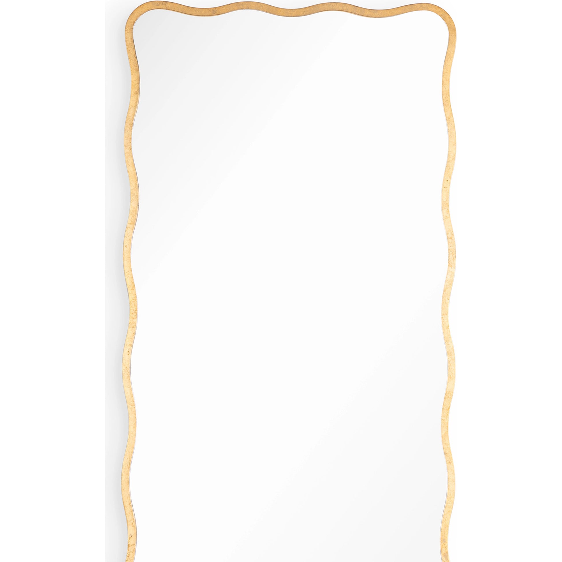 Candice Dressing Room Mirror by Regina Andrew in gold and gold leaf. Made from mdf in a modern style.