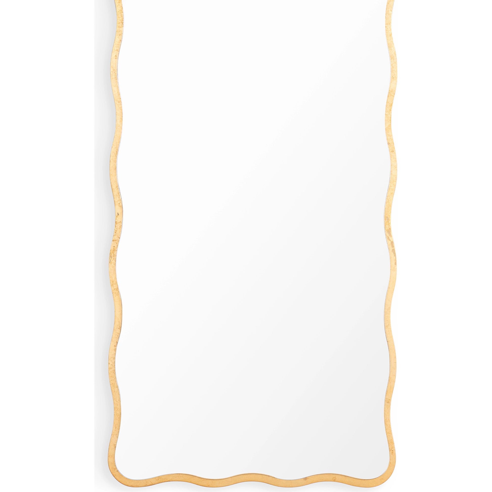 Candice Dressing Room Mirror by Regina Andrew in gold and gold leaf. Made from mdf in a modern style.
