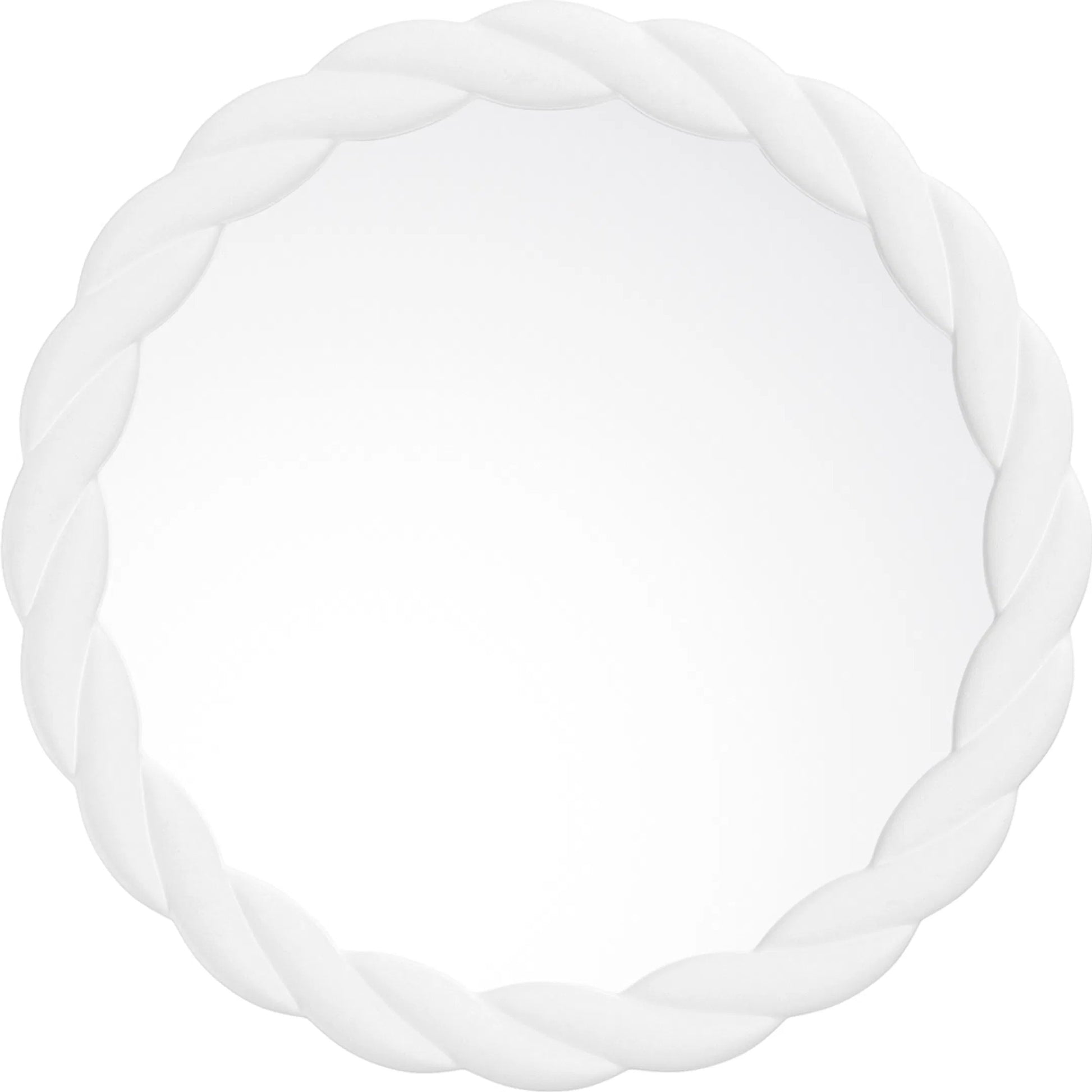 Saylor Mirror by Regina Andrew in white and white. Made from resin in a unique style.