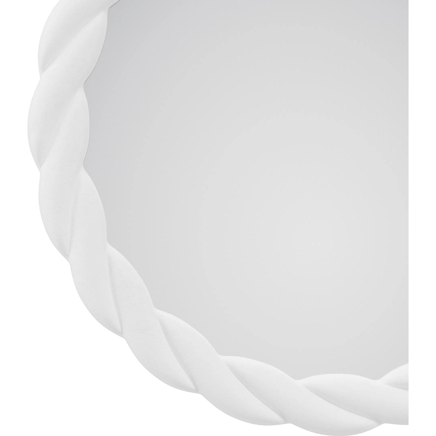 000 SI-2629031 | Closeup | Saylor Mirror by Regina Andrew in white and white. Made from resin in a unique style.