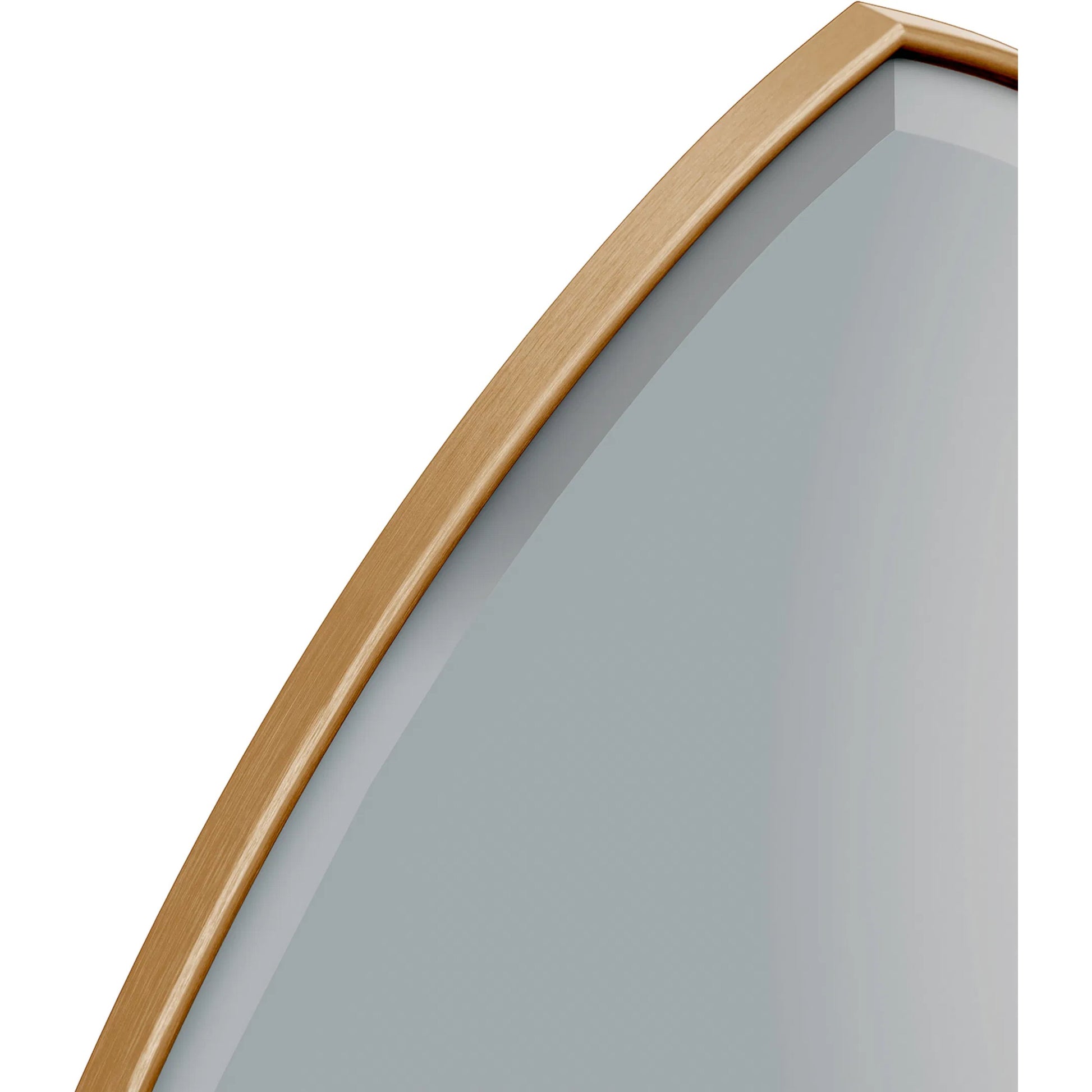 Gem Mirror by Regina Andrew in gold and antique gold leaf. Made from resin in a unique style.