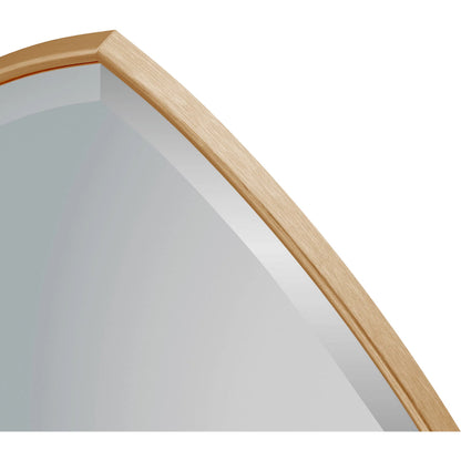 Gem Mirror by Regina Andrew in gold and antique gold leaf. Made from resin in a unique style.