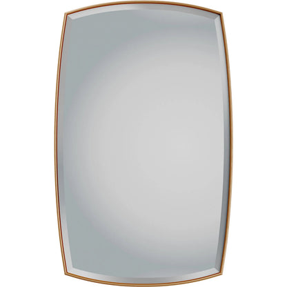 Radiant Mirror by Regina Andrew in gold and antique gold leaf. Made from resin in a unique style.