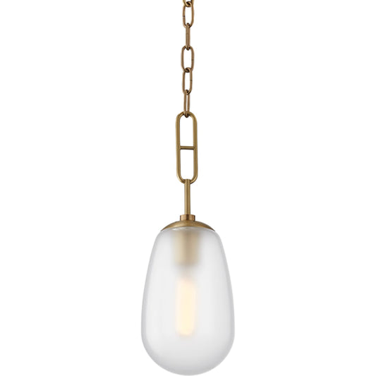 Bruckner Pendant by Hudson Valley. Made from steel in a modern style.