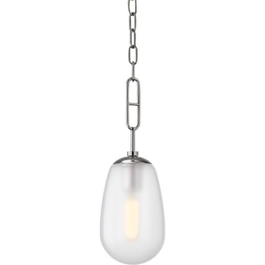 Bruckner Pendant by Hudson Valley. Made from steel in a modern style.