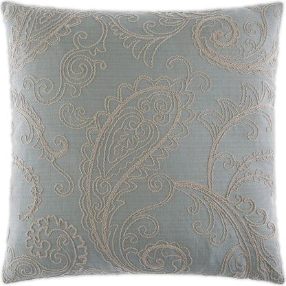 Mattuck Pillow by DV Kap Home in mist. Made from unique in a traditional style.