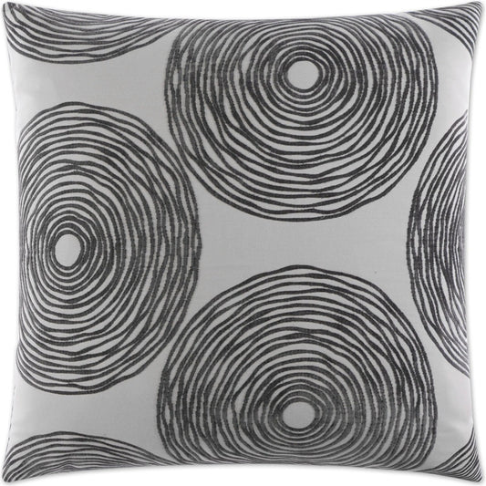 Gaucho Pillow by DV Kap Home in charcoal. Made from 48% polyester, 44% acrylic, 8% viscose in a unique style.