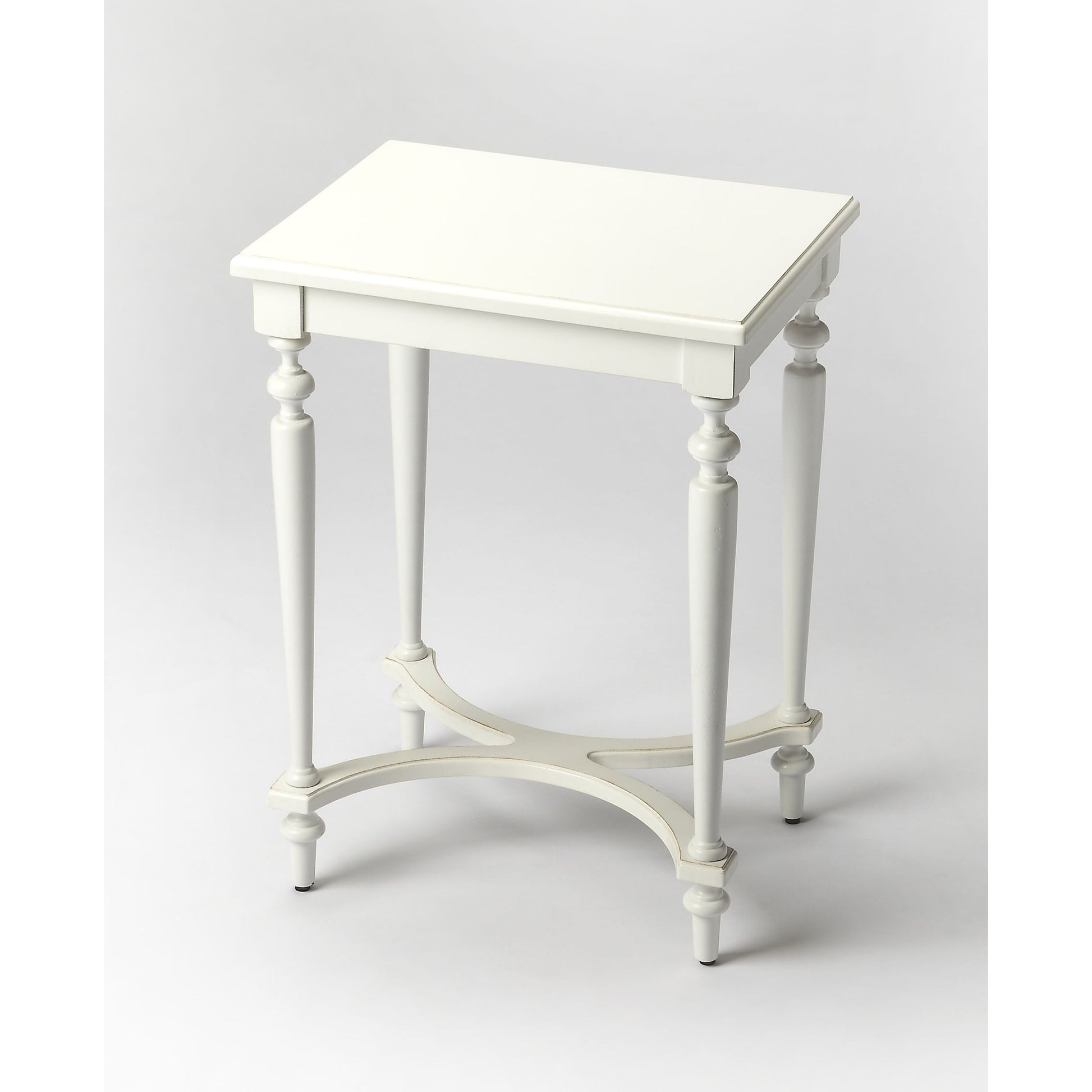 Tyler Accent Table by Butler Specialty Company in dark brown and plantation cherry. Made from rubberwood solids, mdf, cherry, maple, walnut veneers in a traditional style.
