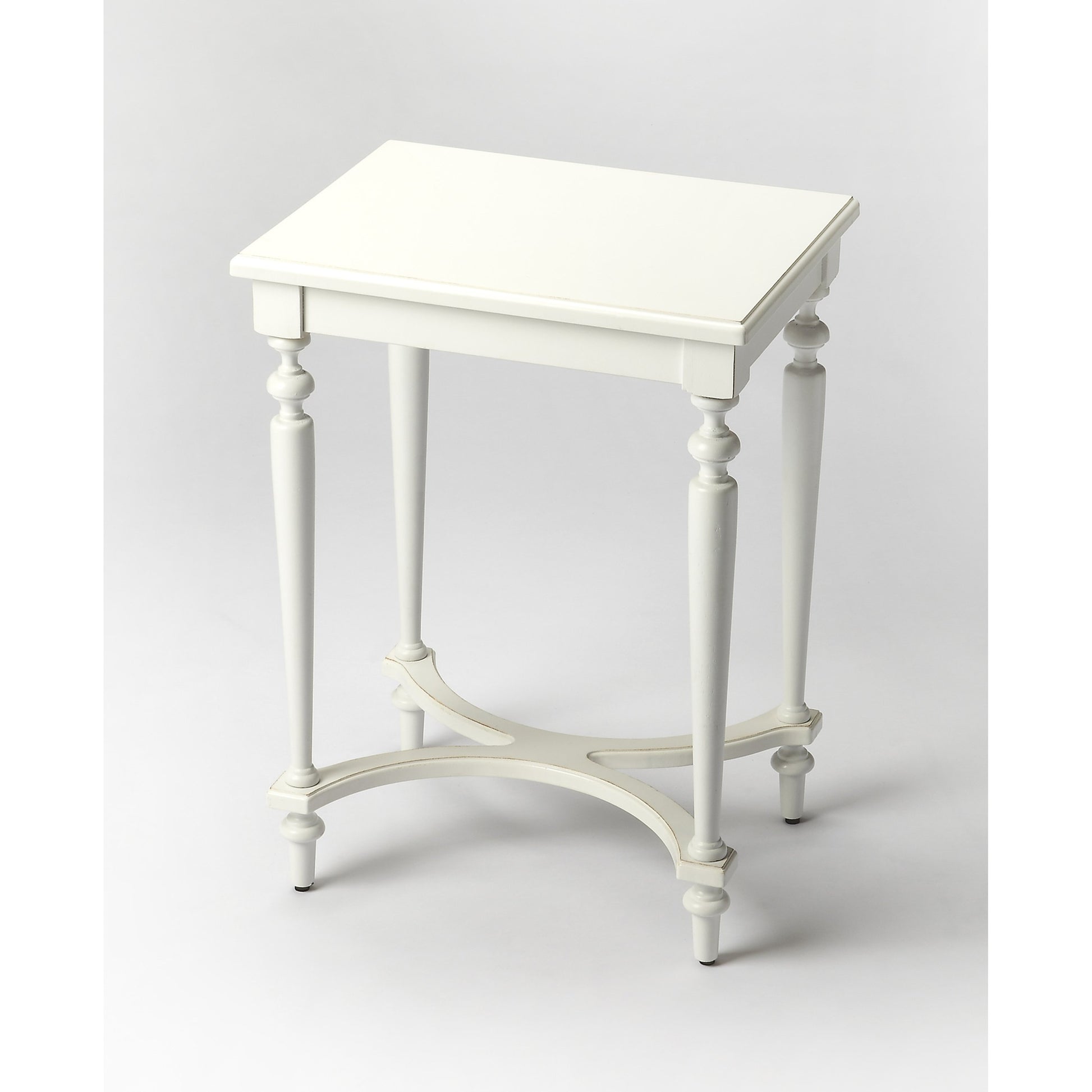 Tyler Accent Table by Butler Specialty Company in dark brown and plantation cherry. Made from rubberwood solids, mdf, cherry, maple, walnut veneers in a traditional style.