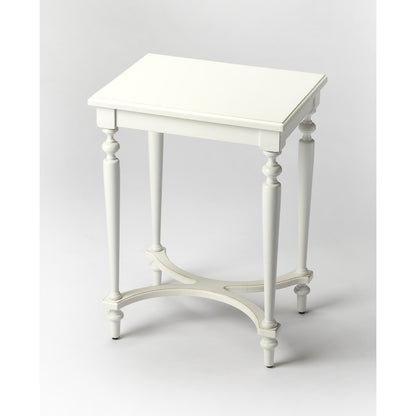 Tyler Accent Table by Butler Specialty Company in dark brown and plantation cherry. Made from rubberwood solids, mdf, cherry, maple, walnut veneers in a traditional style.