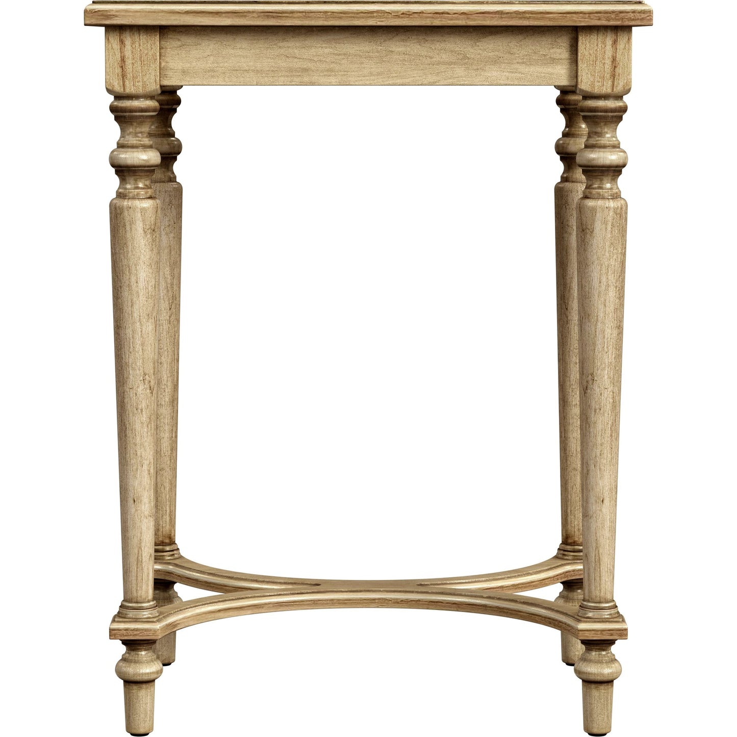 002 SI-2022053 | Additional Silo | Tyler Starburst Inlay Accent Table by Butler Specialty Company in beige and antique beige. Made from rubberwood solids, mdf, cherry, maple and walnut veneers in a cottage & farmhouse style.