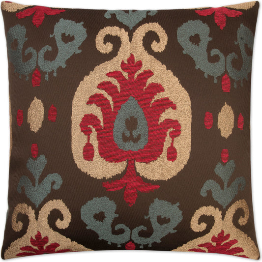 Renshaw by DV Kap Home in multi, brown. Made from 75% polyester, 25% polyester chenille in a transitional style.