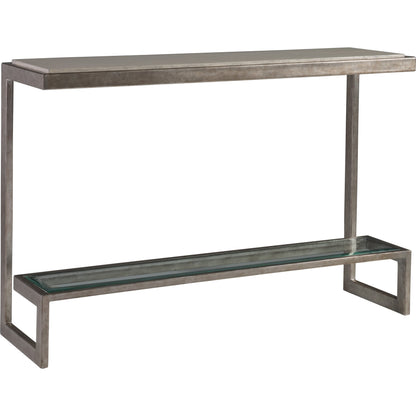 Soiree Console by Artistica Home in light gray. Made from unique in a modern style.