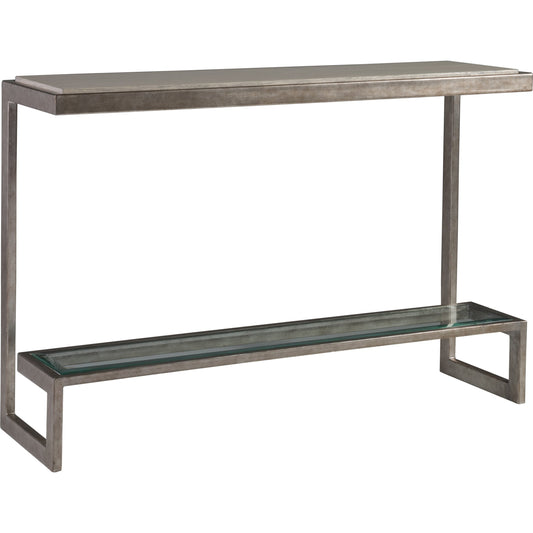 001 SR-834620 | Additional Silo | Soiree Console by Artistica Home in light gray. Made from unique in a modern style.