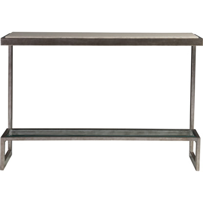Soiree Console by Artistica Home in light gray. Made from unique in a modern style.