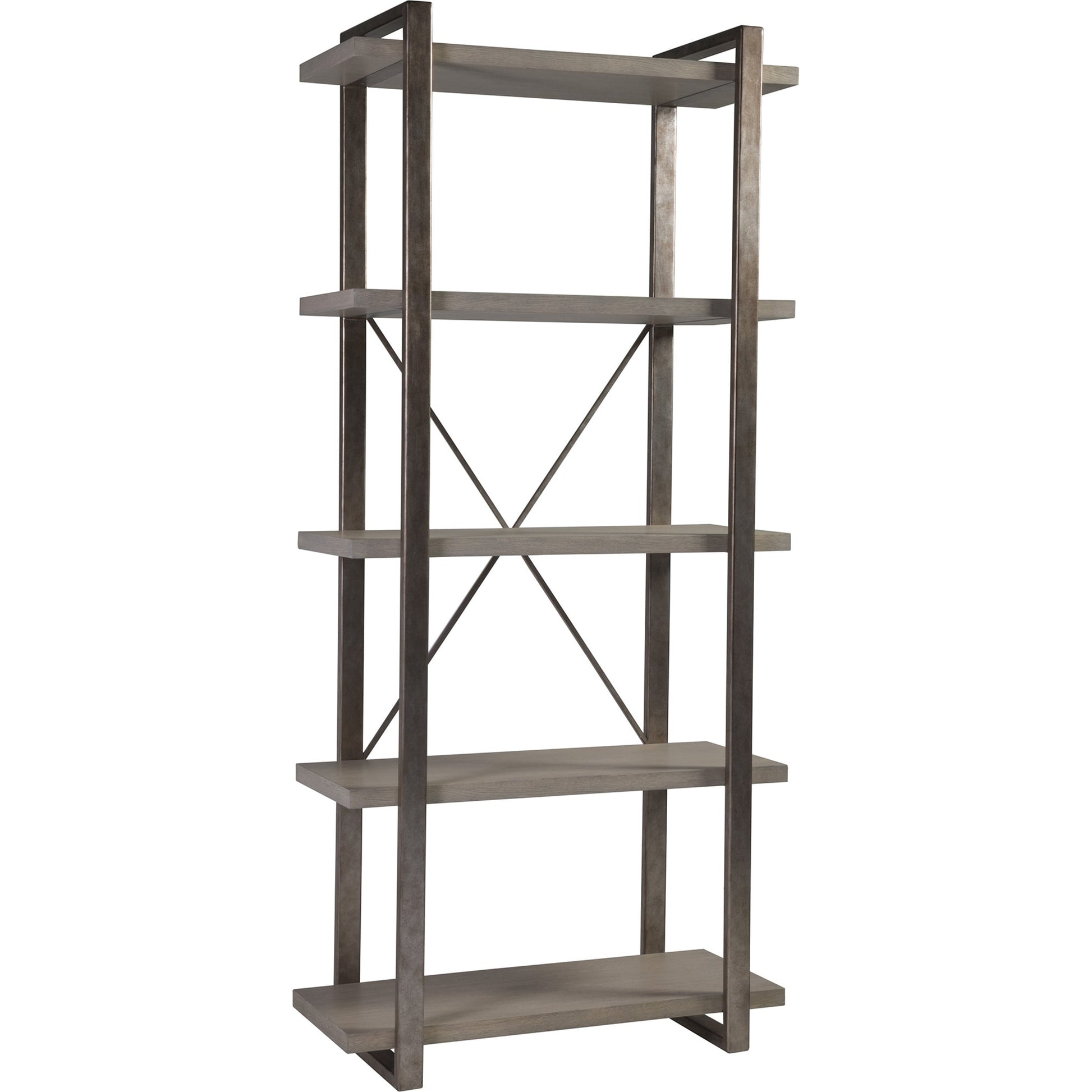 Soiree Etagere by Artistica Home in light gray. Made from unique in a modern style.