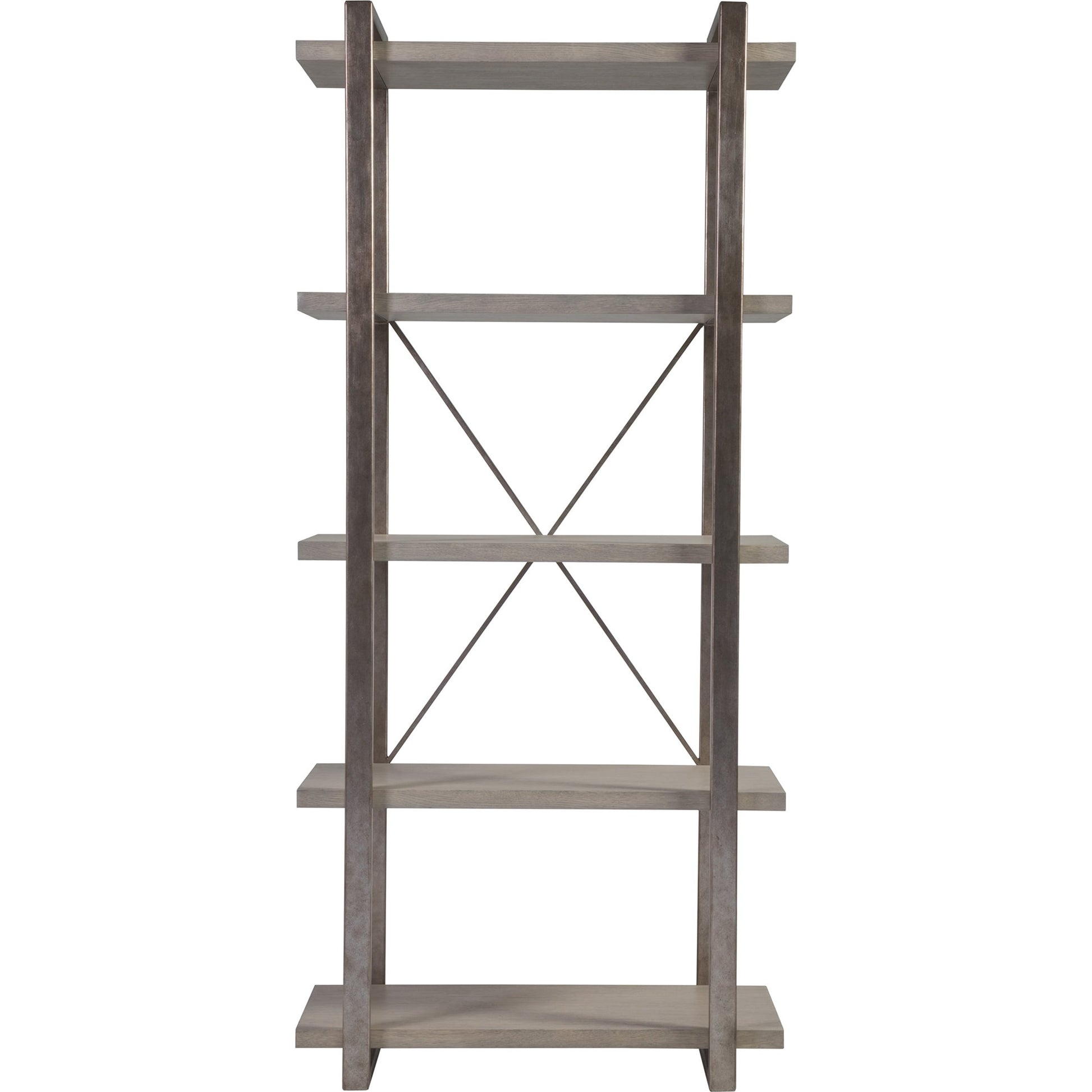 Soiree Etagere by Artistica Home in light gray. Made from unique in a modern style.