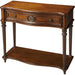 Peyton Console Table by Butler Specialty Company. Made from poplar wood solids, wood products, cherry veneers in a traditional style.