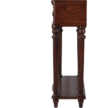 Peyton Console Table by Butler Specialty Company. Made from poplar wood solids, wood products, cherry veneers in a traditional style.