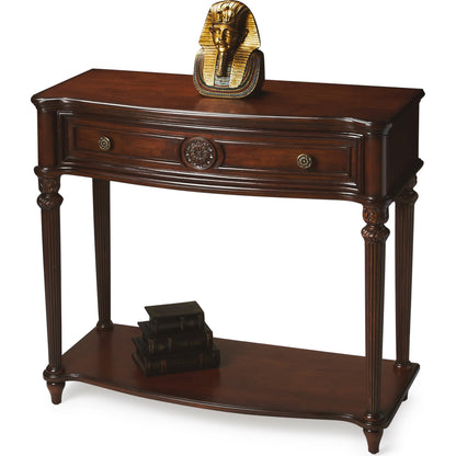 Peyton Console Table by Butler Specialty Company. Made from poplar wood solids, wood products, cherry veneers in a traditional style.