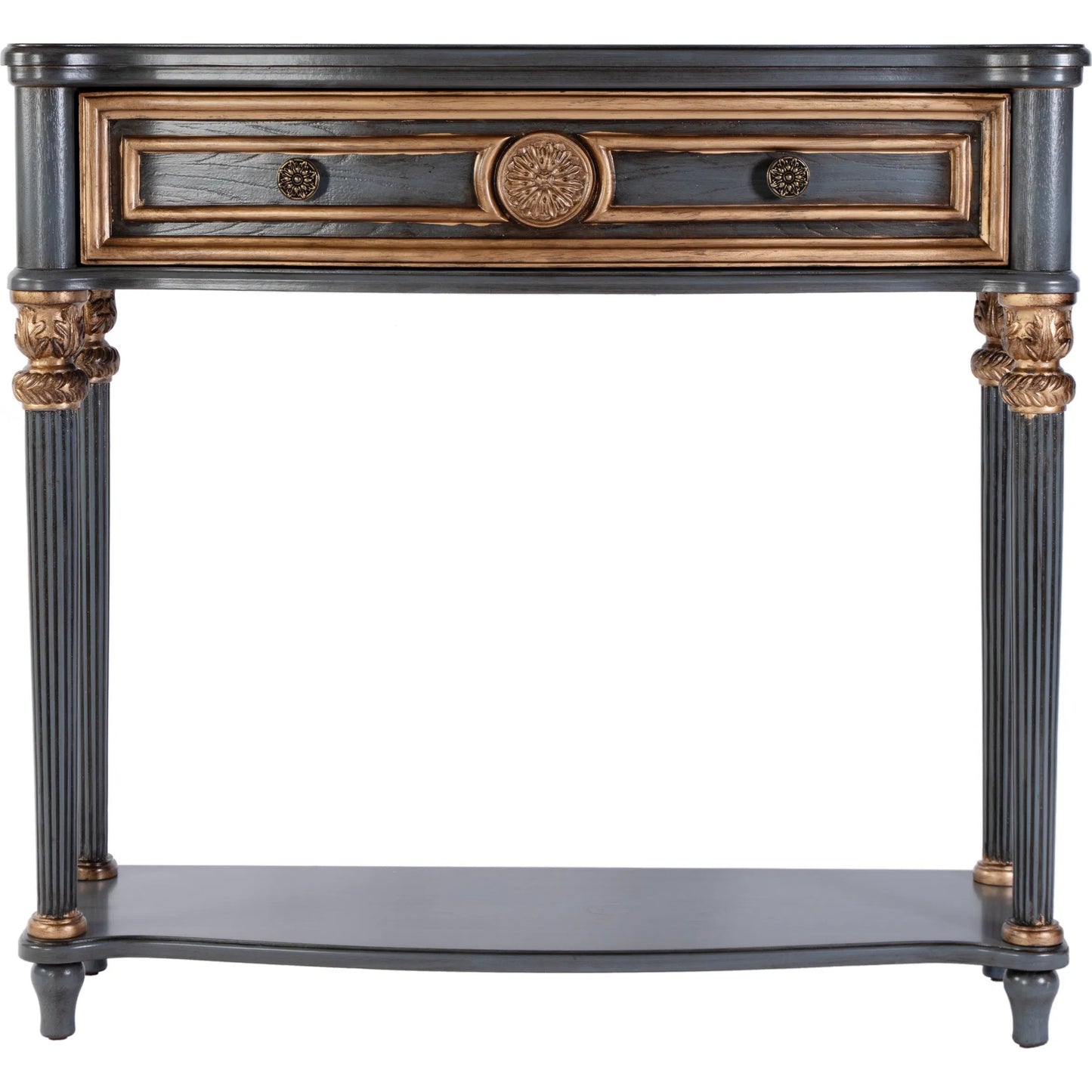 009 SI-2448112 | Additional Silo | Alexander Console Table by Butler Specialty Company. Made from poplar wood, cherry veneer, fiberboard in a traditional style.
