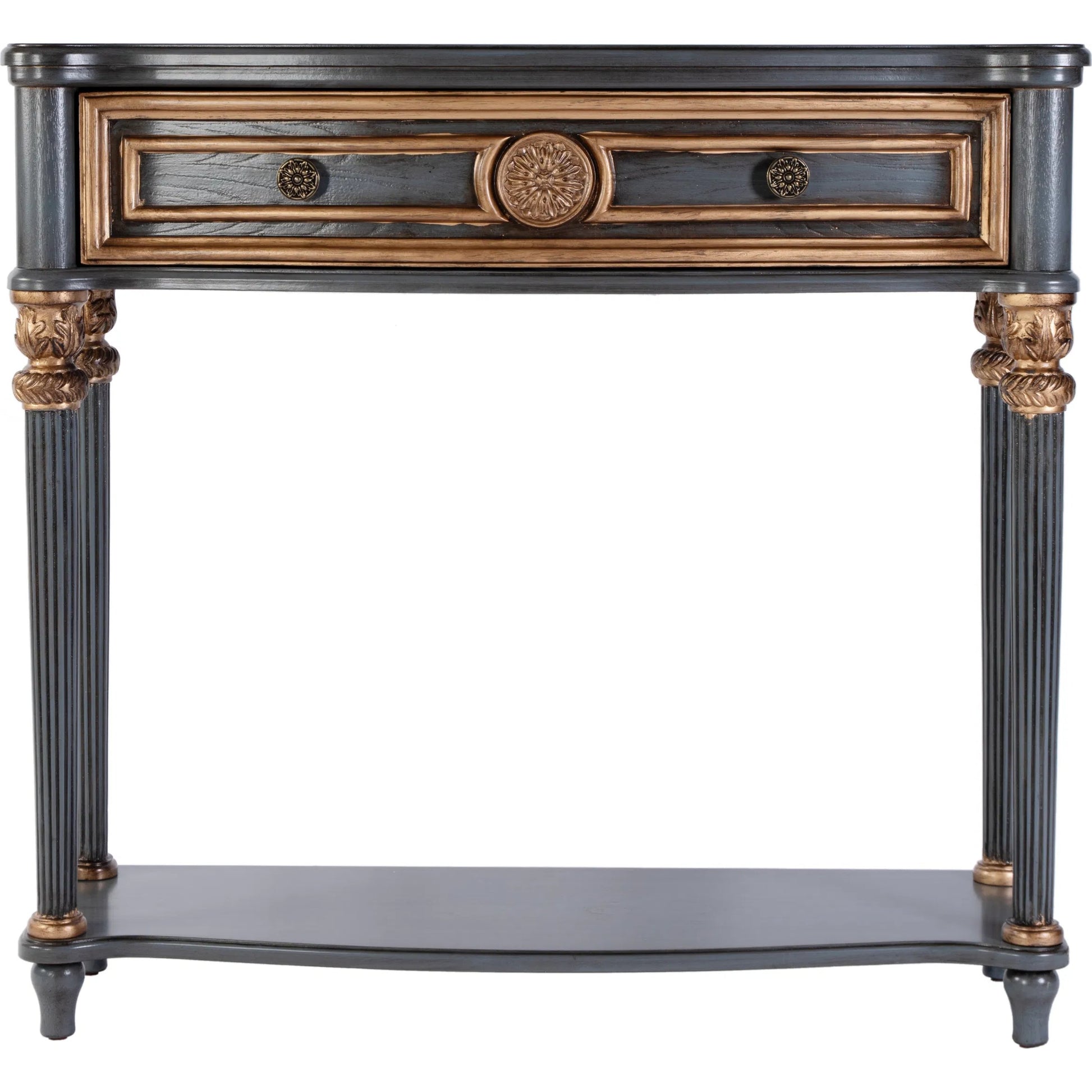 Alexander Console Table by Butler Specialty Company. Made from poplar wood, cherry veneer, fiberboard in a traditional style.