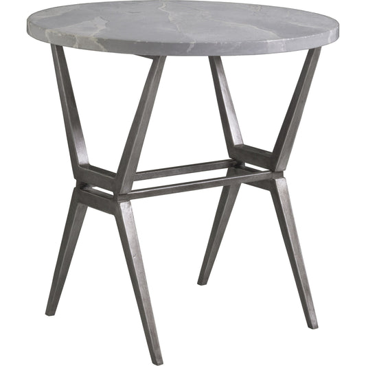 Cirro End Table by Artistica Home in gray. Made from unique in a modern style.
