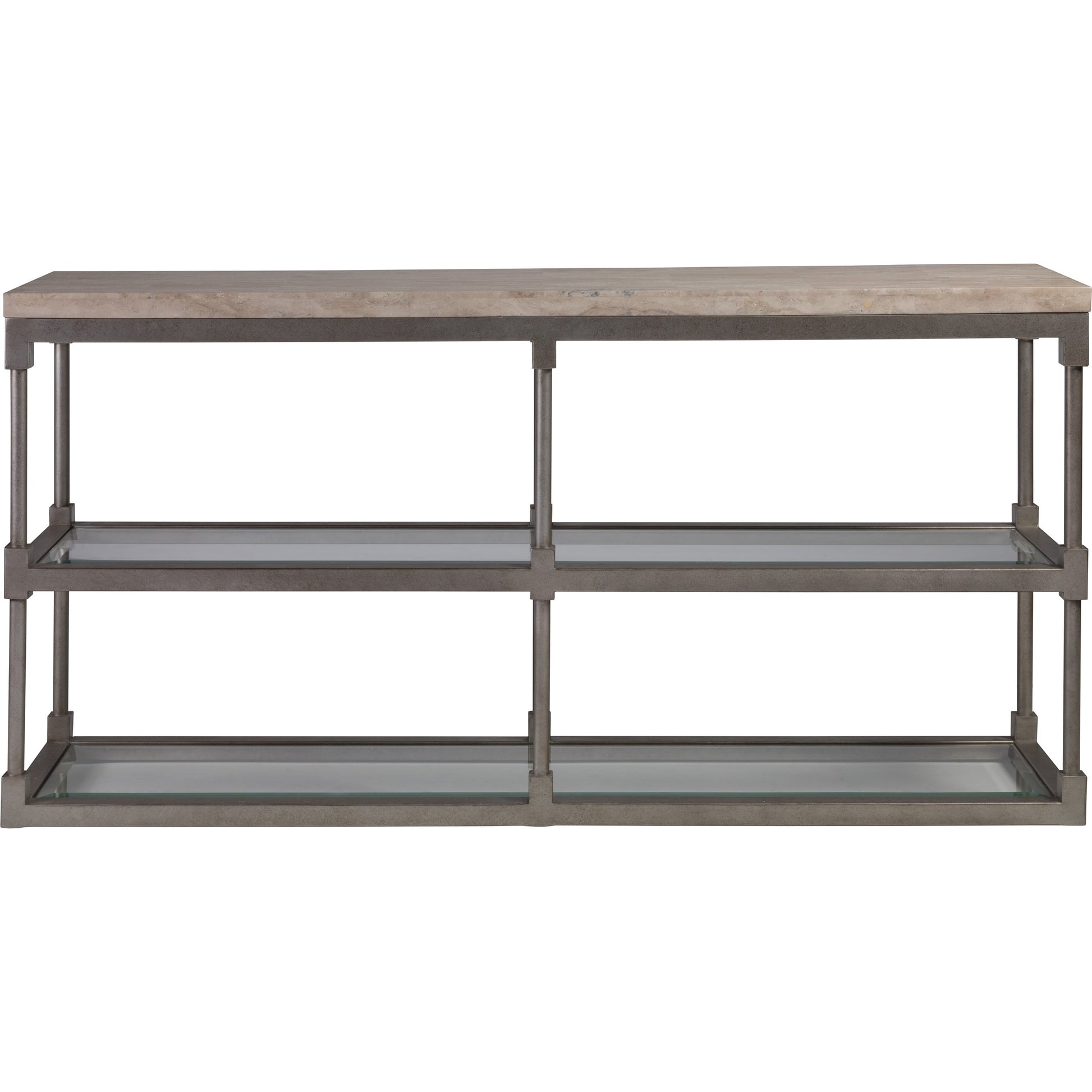 Topa Console by Artistica Home in antiqued silver leaf. Made from unique in a modern style.