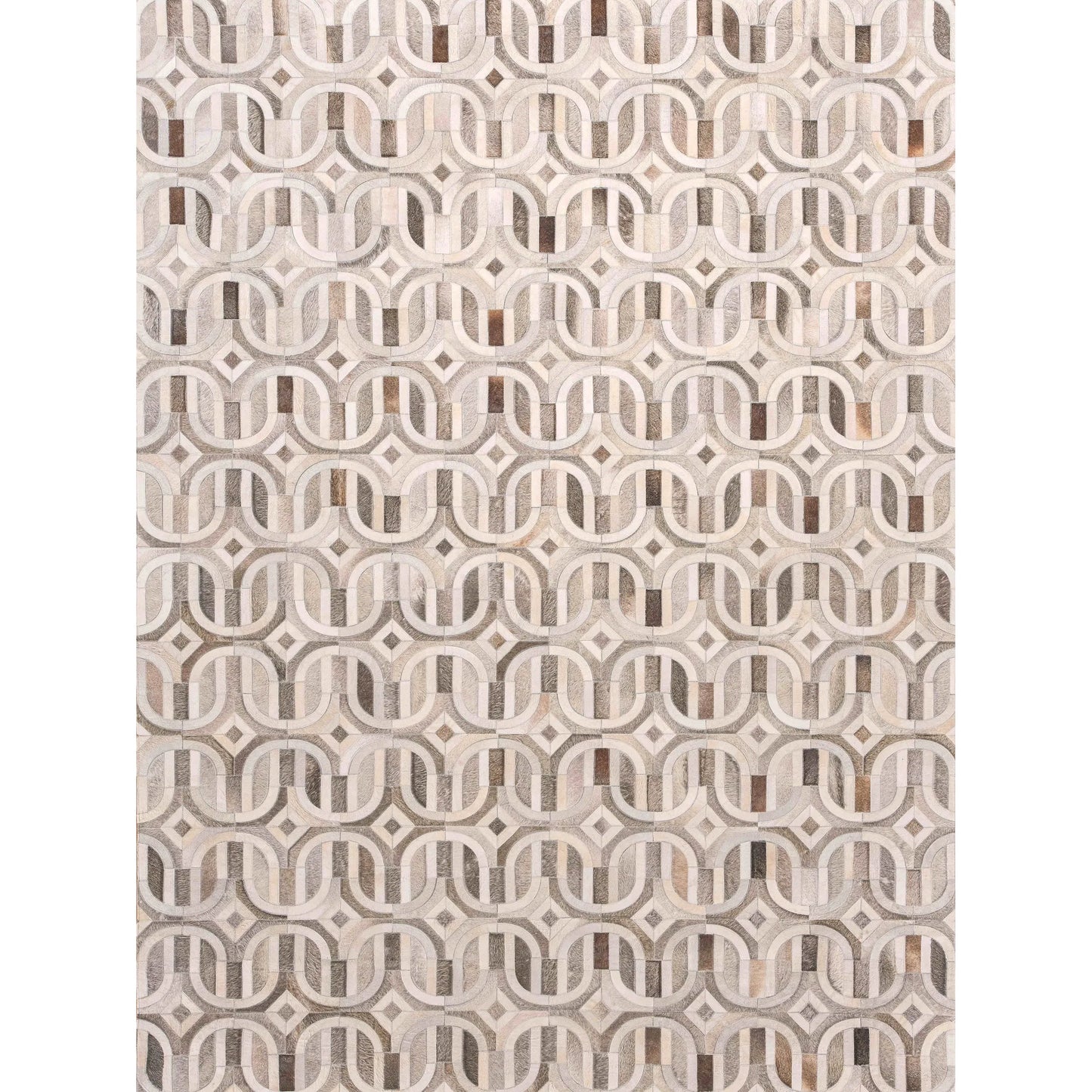 000 SI-2383652,SI-2383654 | Primary Silo | Natural Hide Rug by Exquisite Rugs. Made from leather hide in a unique style.