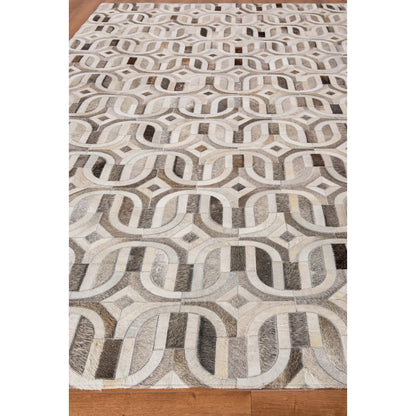 Natural Hide Rug by Exquisite Rugs. Made from leather hide in a unique style.