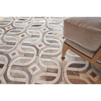Natural Hide Rug by Exquisite Rugs. Made from leather hide in a unique style.