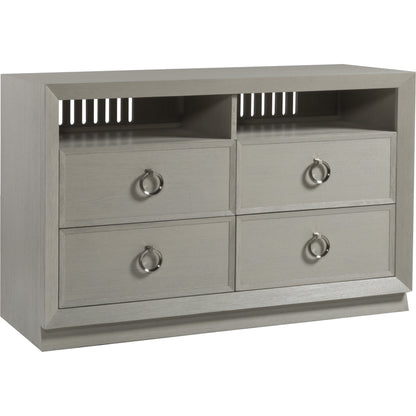 Zeitgeist Linen Media Console by Artistica Home. Made from unique in a modern style.
