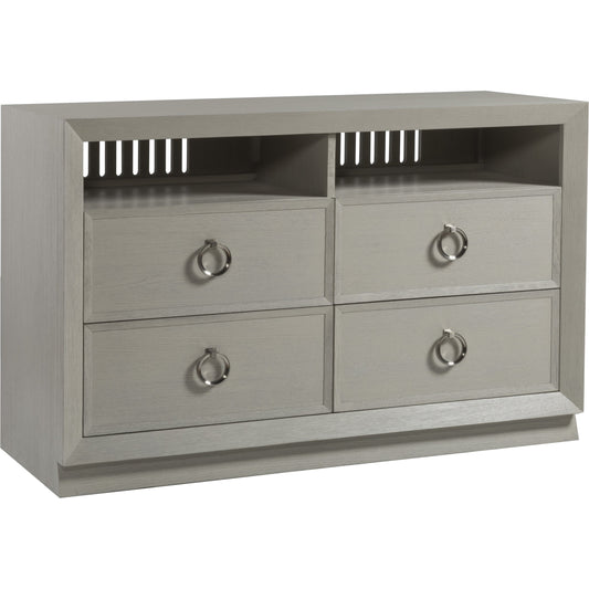 Zeitgeist Linen Media Console by Artistica Home. Made from unique in a modern style.
