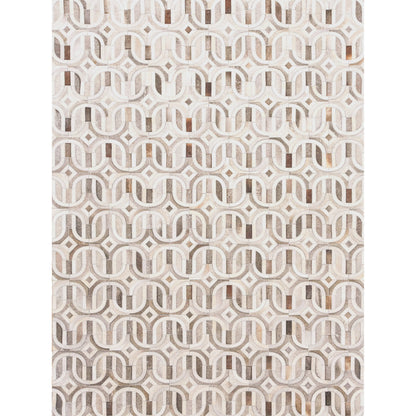Natural Hide Rug by Exquisite Rugs. Made from leather hide in a unique style.