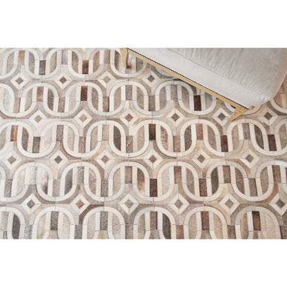 Natural Hide Rug by Exquisite Rugs. Made from leather hide in a unique style.