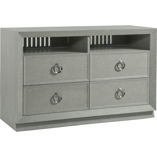 Zeitgeist Linen Media Console by Artistica Home. Made from unique in a modern style.