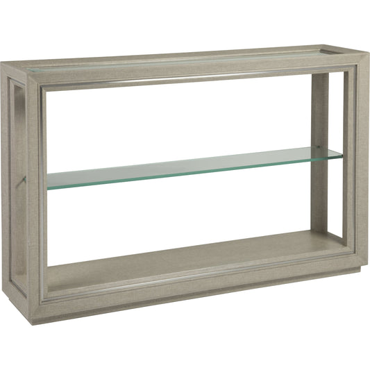 001 SR-834734 | Additional Silo | Zeitgeist Linen Console by Artistica Home in gray. Made from unique in a transitional style.
