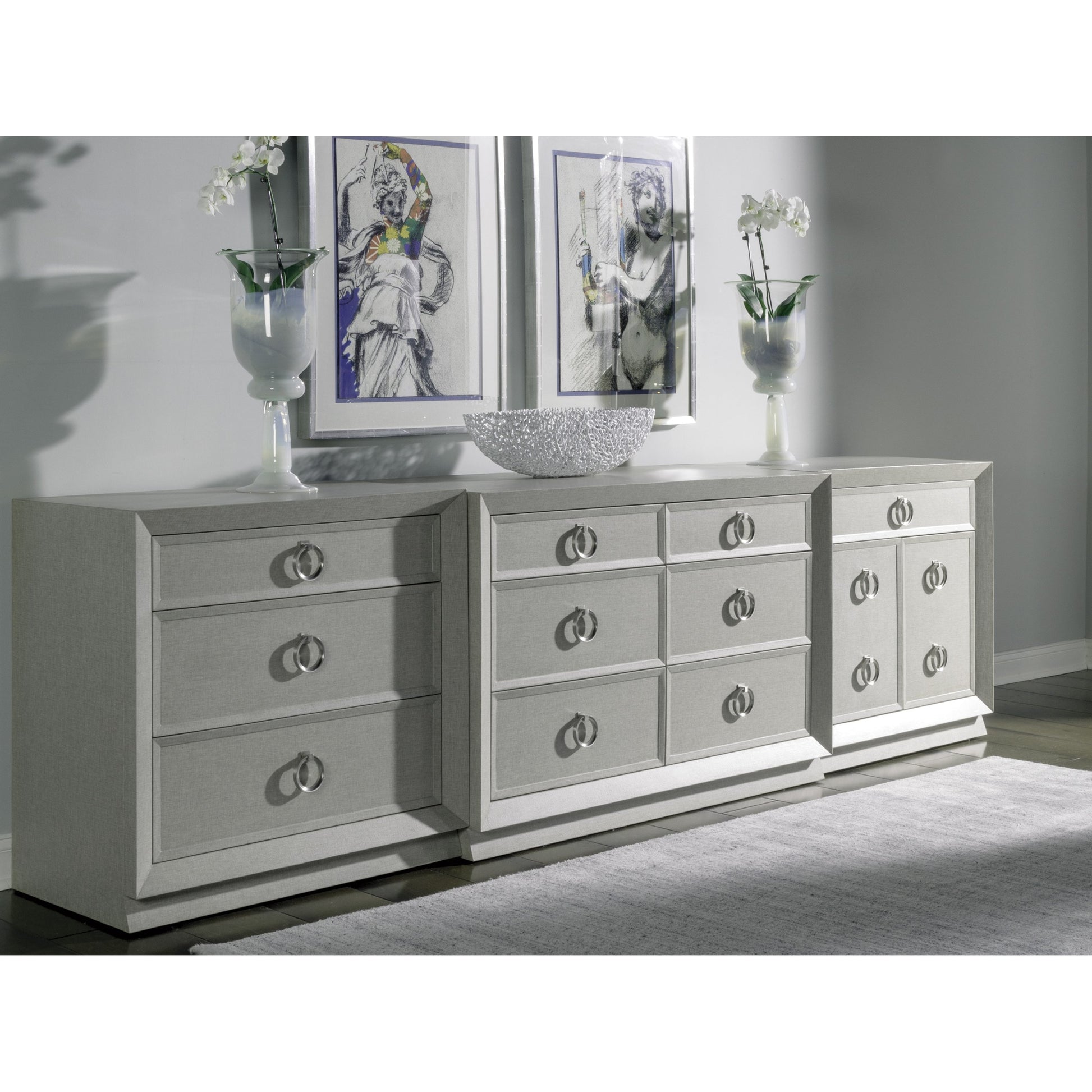 Zeitgeist Linen Hall Door Chest by Artistica Home. Made from unique in a modern style.