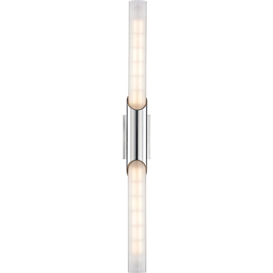 Pylon Wall Sconce by Hudson Valley. Made from brass in a modern style.