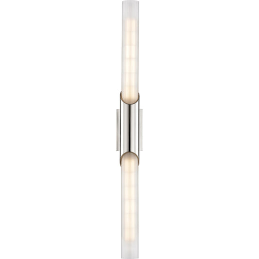 Pylon Wall Sconce by Hudson Valley. Made from brass in a modern style.