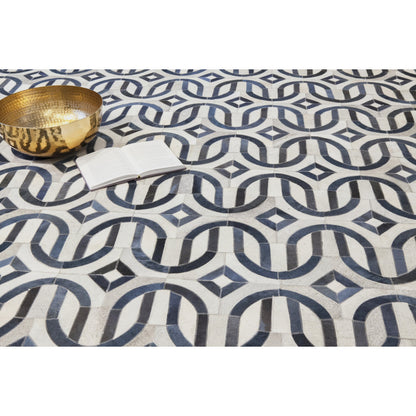 Natural Hide Rug by Exquisite Rugs. Made from leather hide in a unique style.