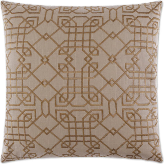 Metropolitan Pillow by DV Kap Home in shell. Made from unique in a unique style.