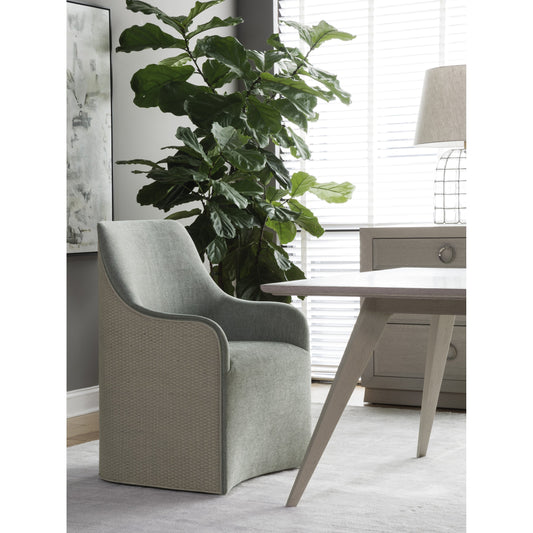 Riley Woven Arm Chair by Artistica Home in gray. Made from unique in a modern style.