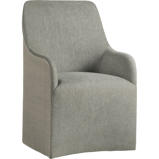 Riley Woven Arm Chair by Artistica Home in gray. Made from unique in a modern style.