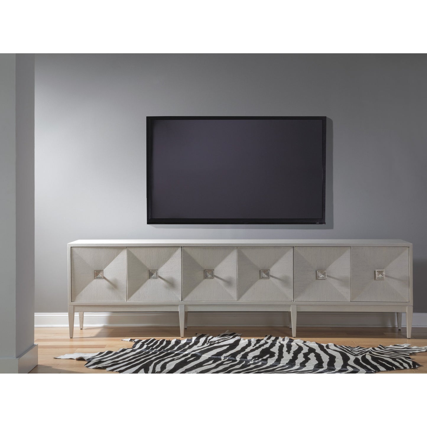 003 SR-834420 | Lifestyle | Logan Convertible Long Media Console/Buffet by Artistica Home. Made from unique in a transitional style.