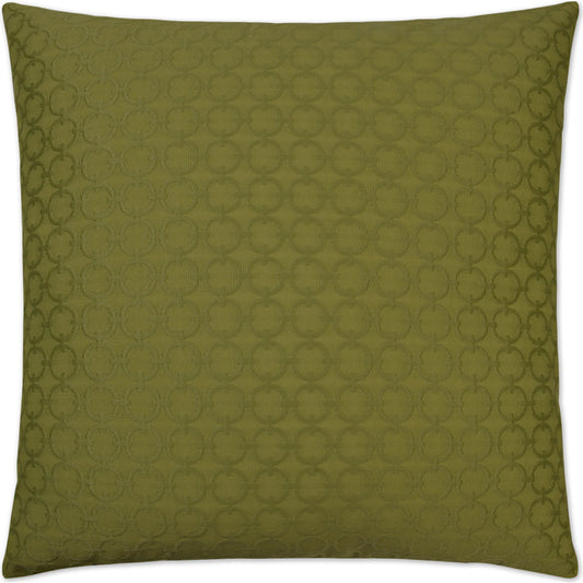 Full Circle Pillow by DV Kap Home. Made from 61% cotton, 39% polyester in a transitional style.