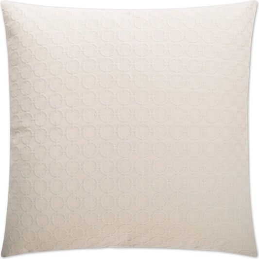 Full Circle Pillow by DV Kap Home. Made from 61% cotton, 39% polyester in a transitional style.