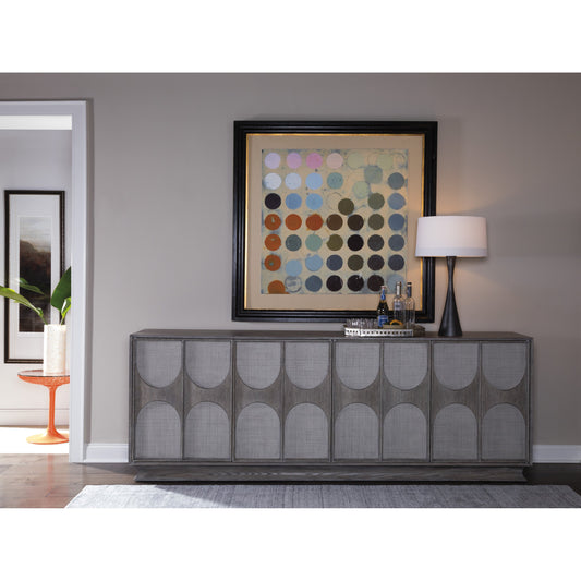 Monstuart Media Console by Artistica Home in warm gray. Made from unique in a modern style.
